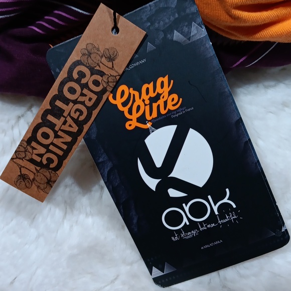 NWT ABK clothing manon hoodie pullover grape & purple women's sz small - Picture 9 of 11